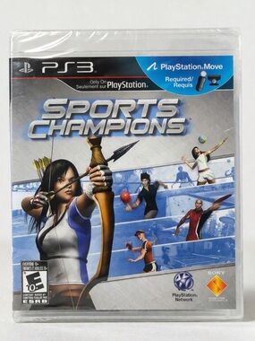 Sports Champions PS3 PlayStation Move Game NEW Sealed